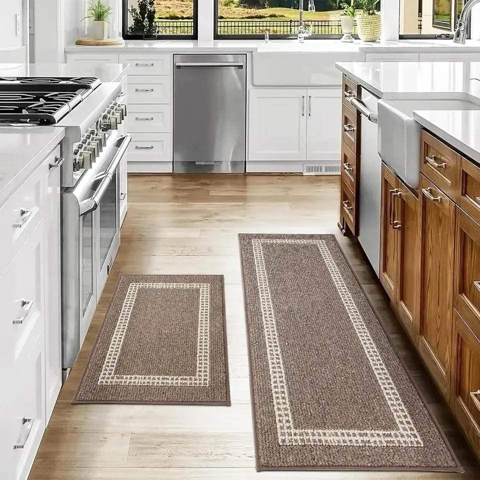 Framed Washable Kitchen Mats