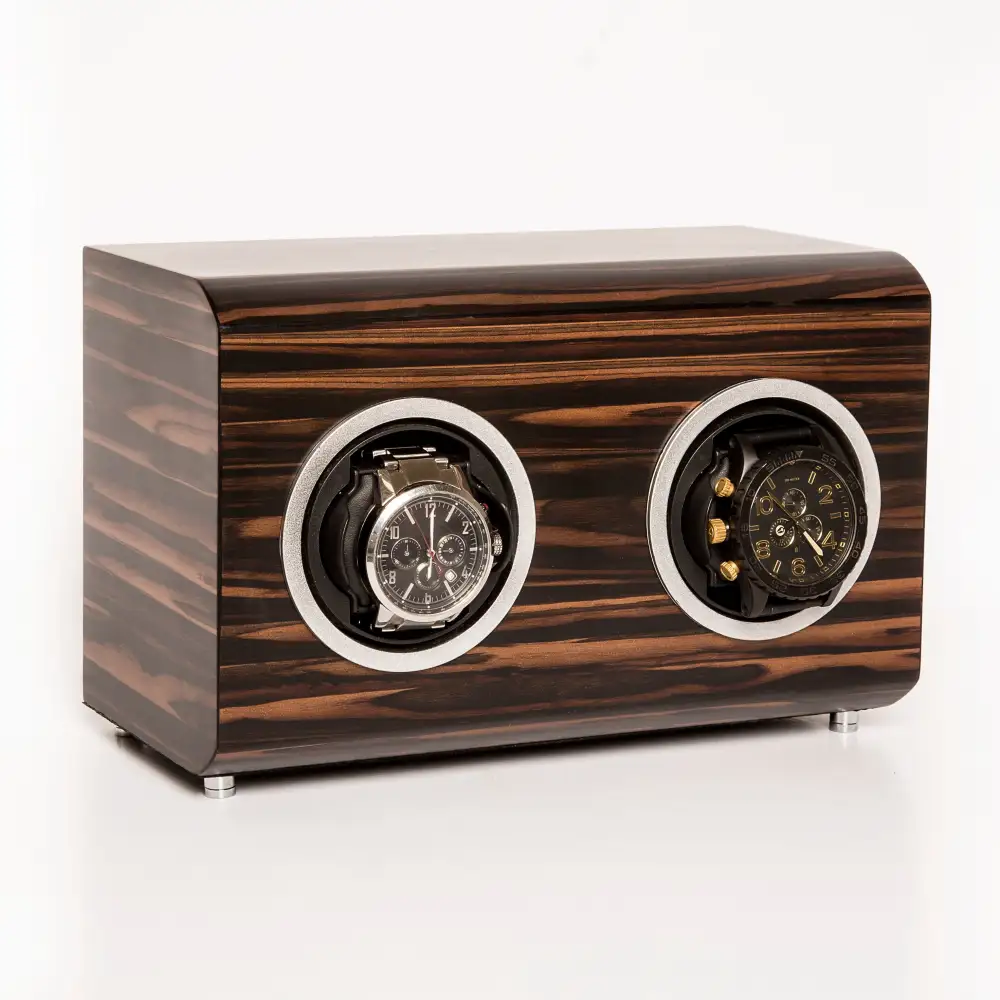 Matte Ebony Double Jewelry Box