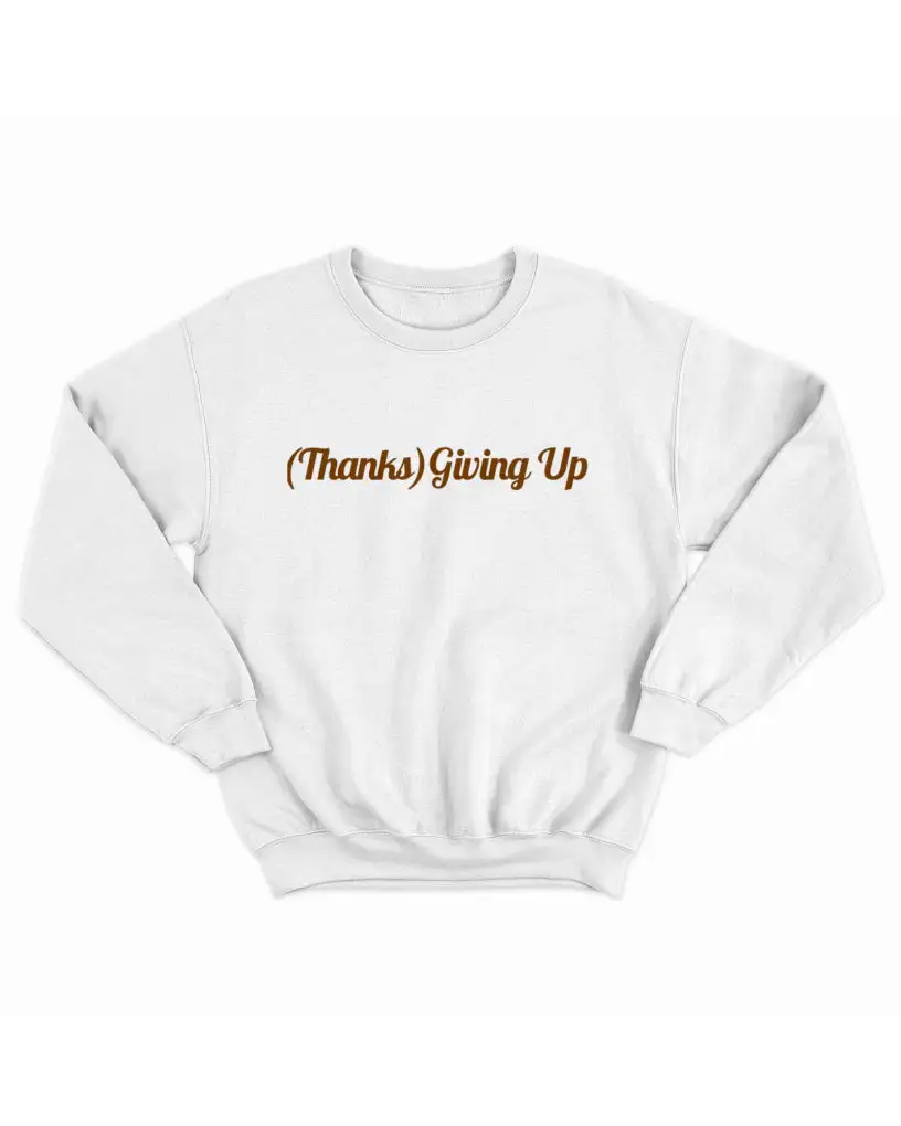 Giving Up Fleece Crewneck