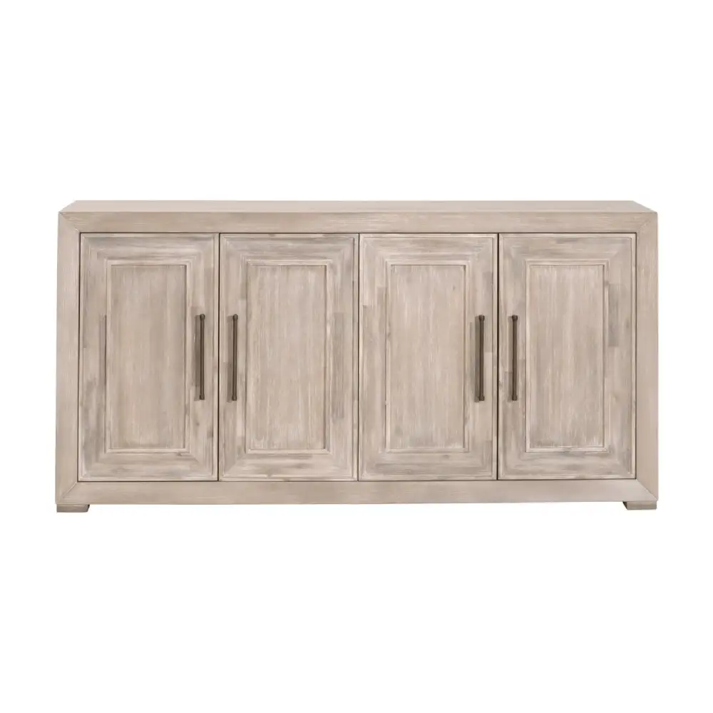 Four-Door Acacia Media Sideboard