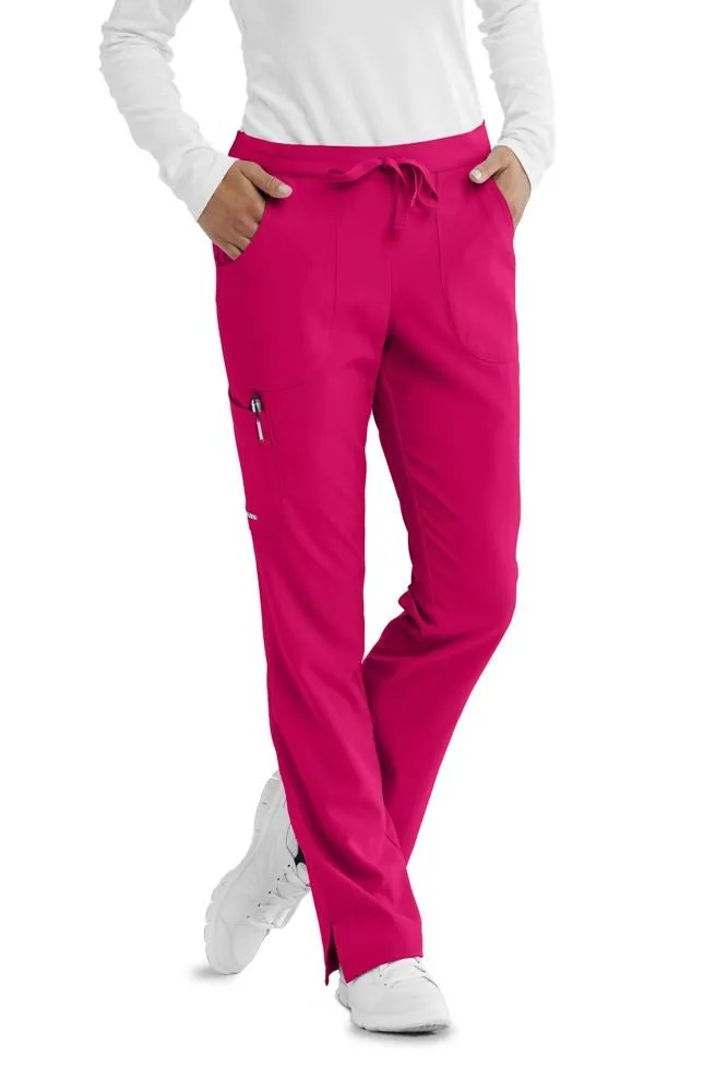 Women's Flat Front Beauty Healthcare Scrub Trousers