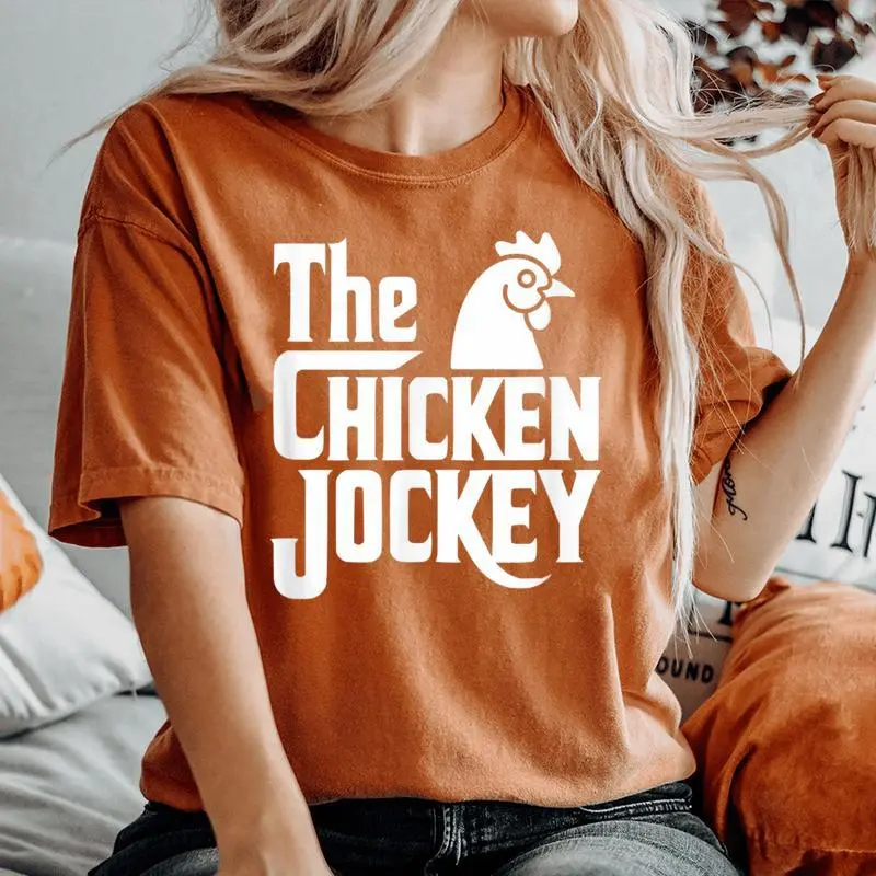 The Chicken Jockey Women's Oversized Comfort T-Shirt