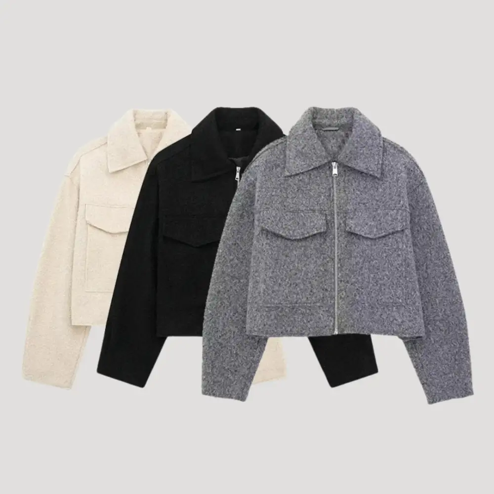 Cropped Women's Coat