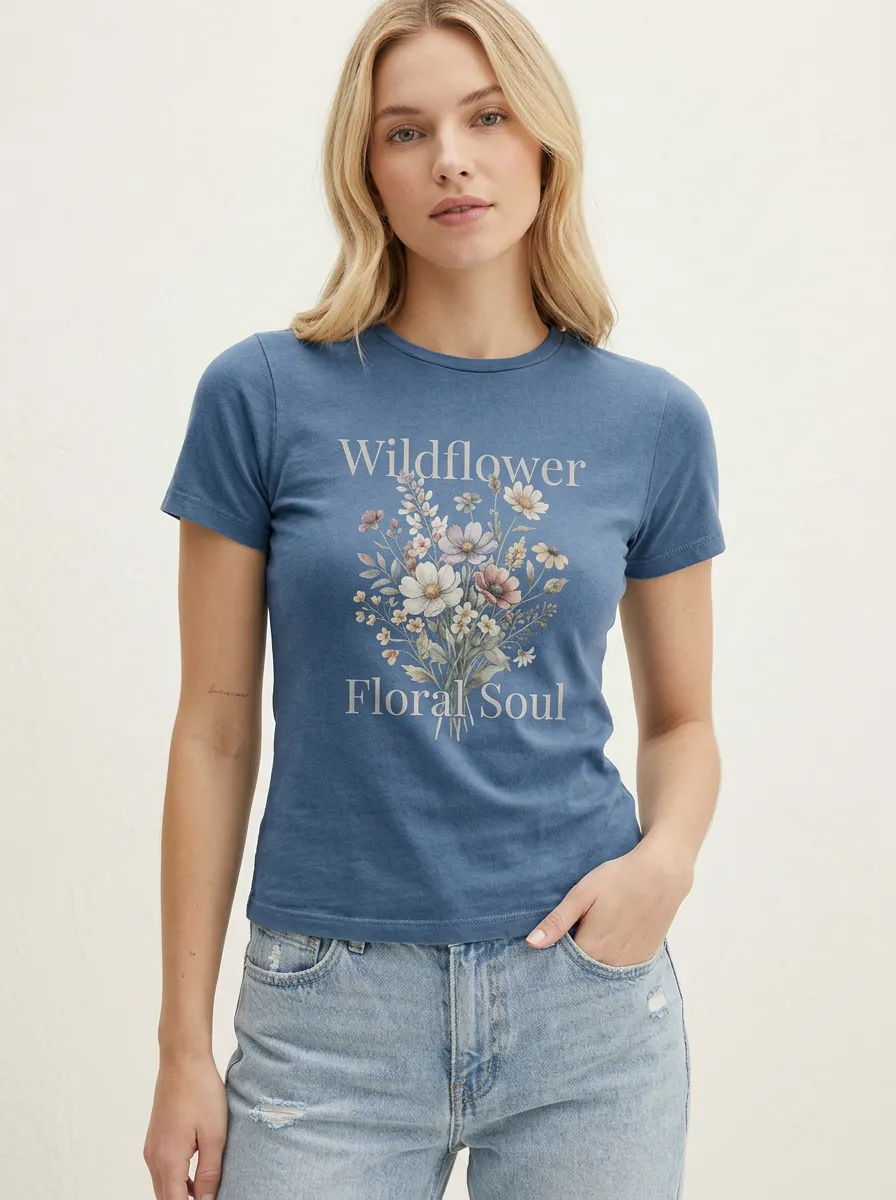 Wildflower Floral Soul T-Shirt