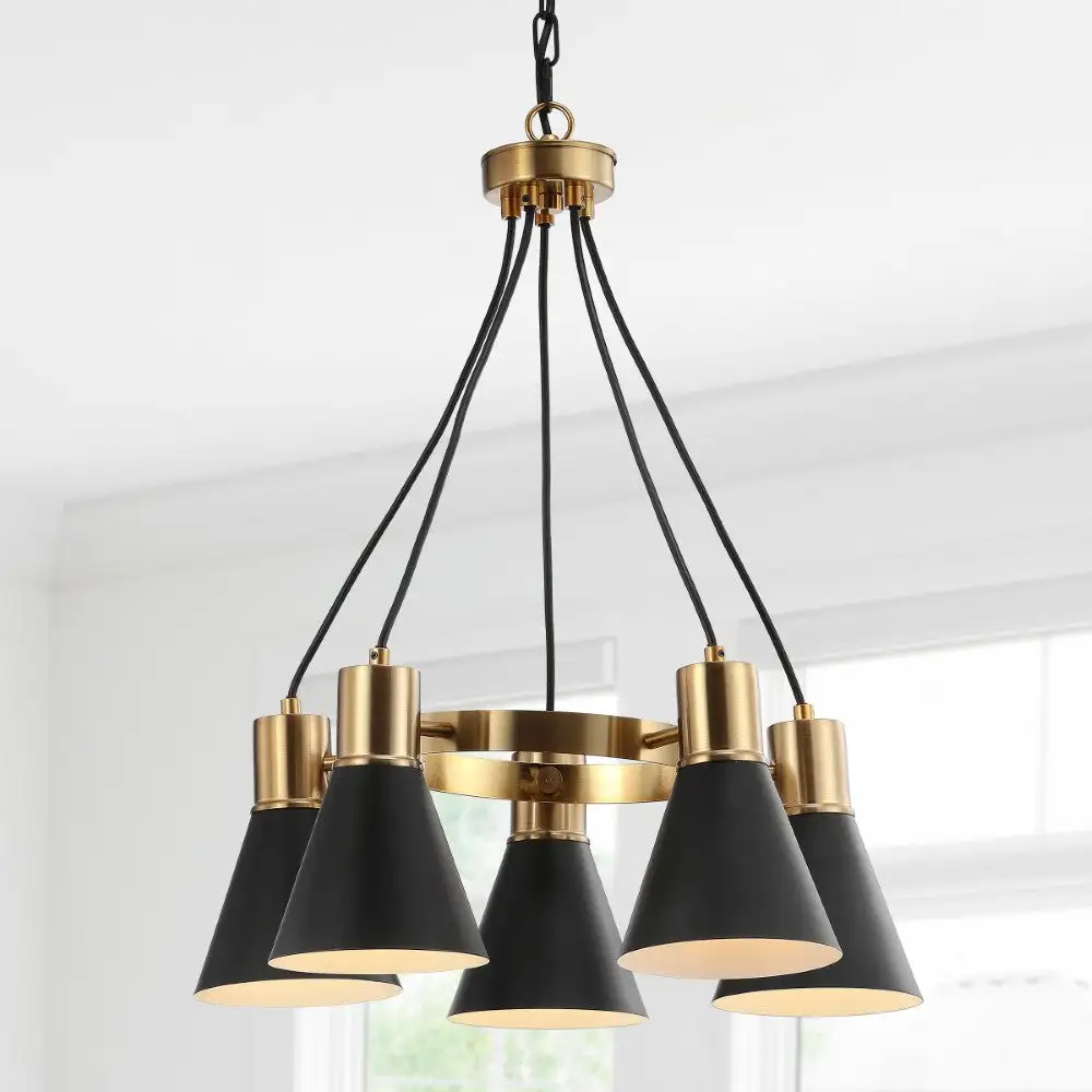 Five-Light Metal LED Chandelier