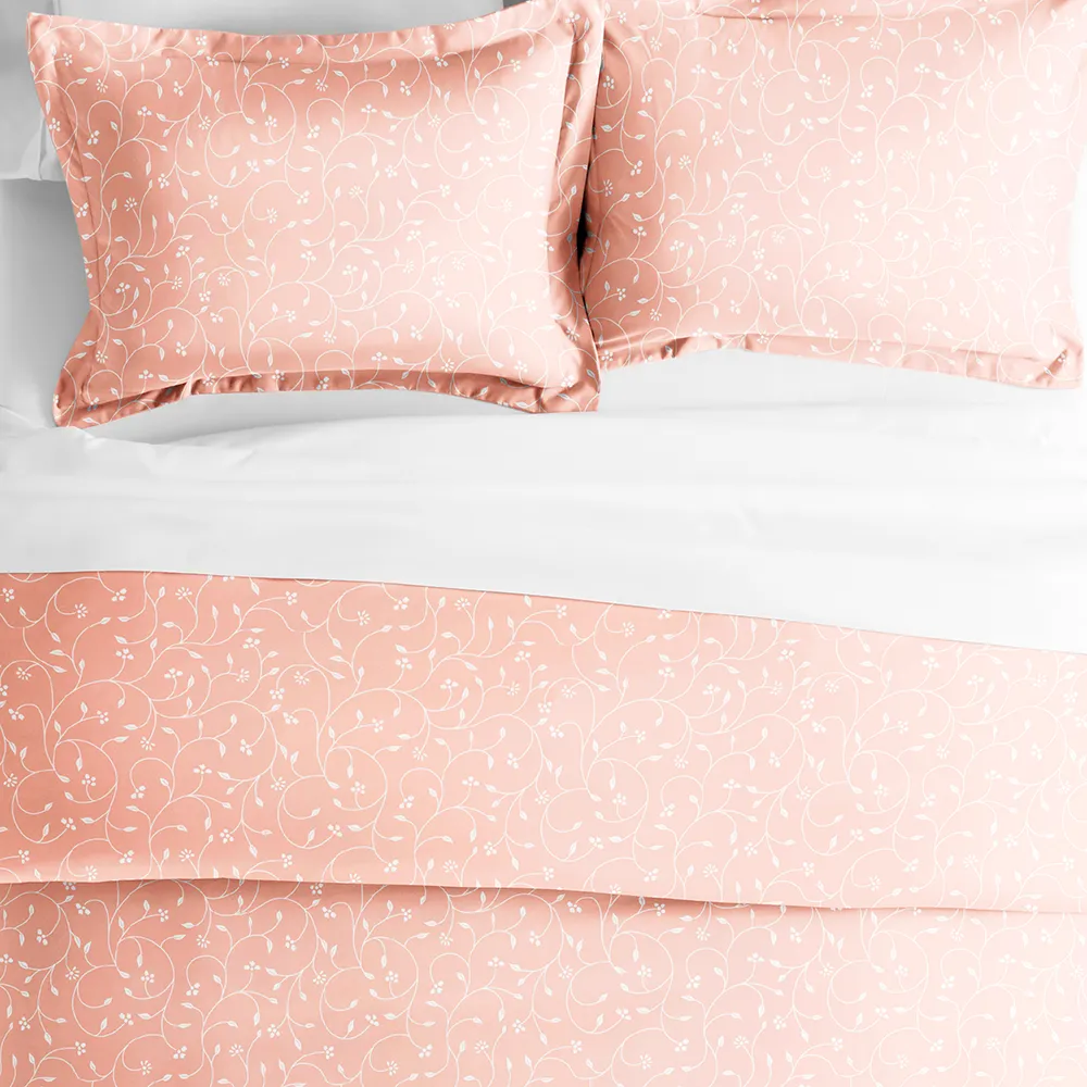 Buds Pattern Duvet Cover Set