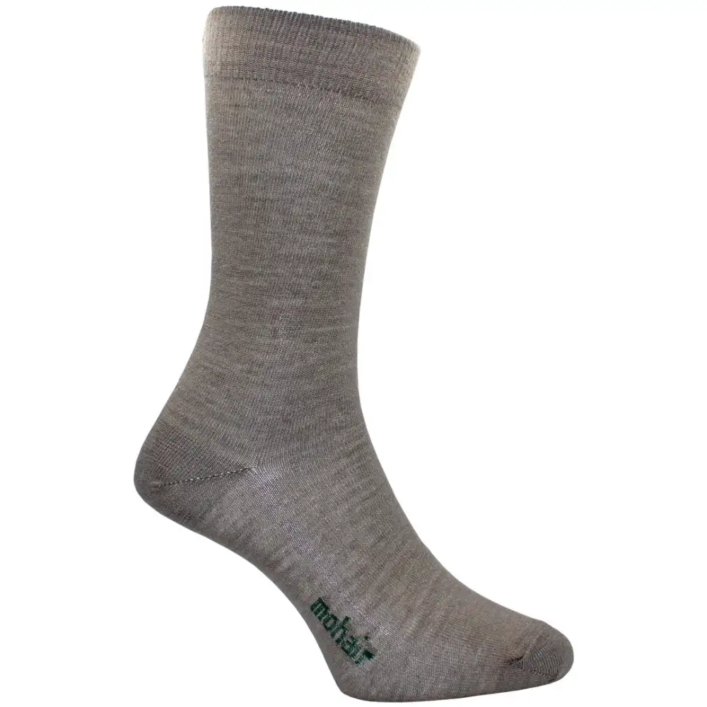 Plain Mohair Anklet Socks
