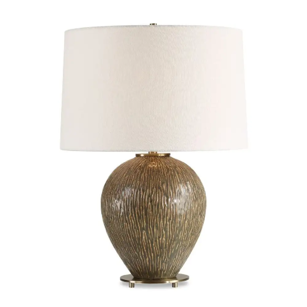 Distressed Ceramic Table Lamp