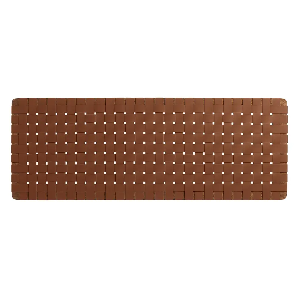 Vegan Leather Weave Headboard