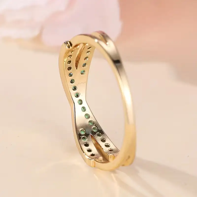 Etched Stone Ring