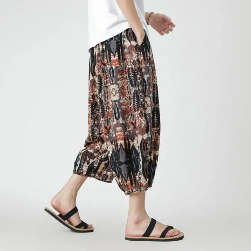 Patchwork Pocketed Pants