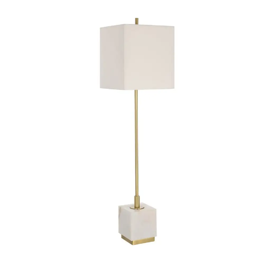 Marble Block Buffet Lamp