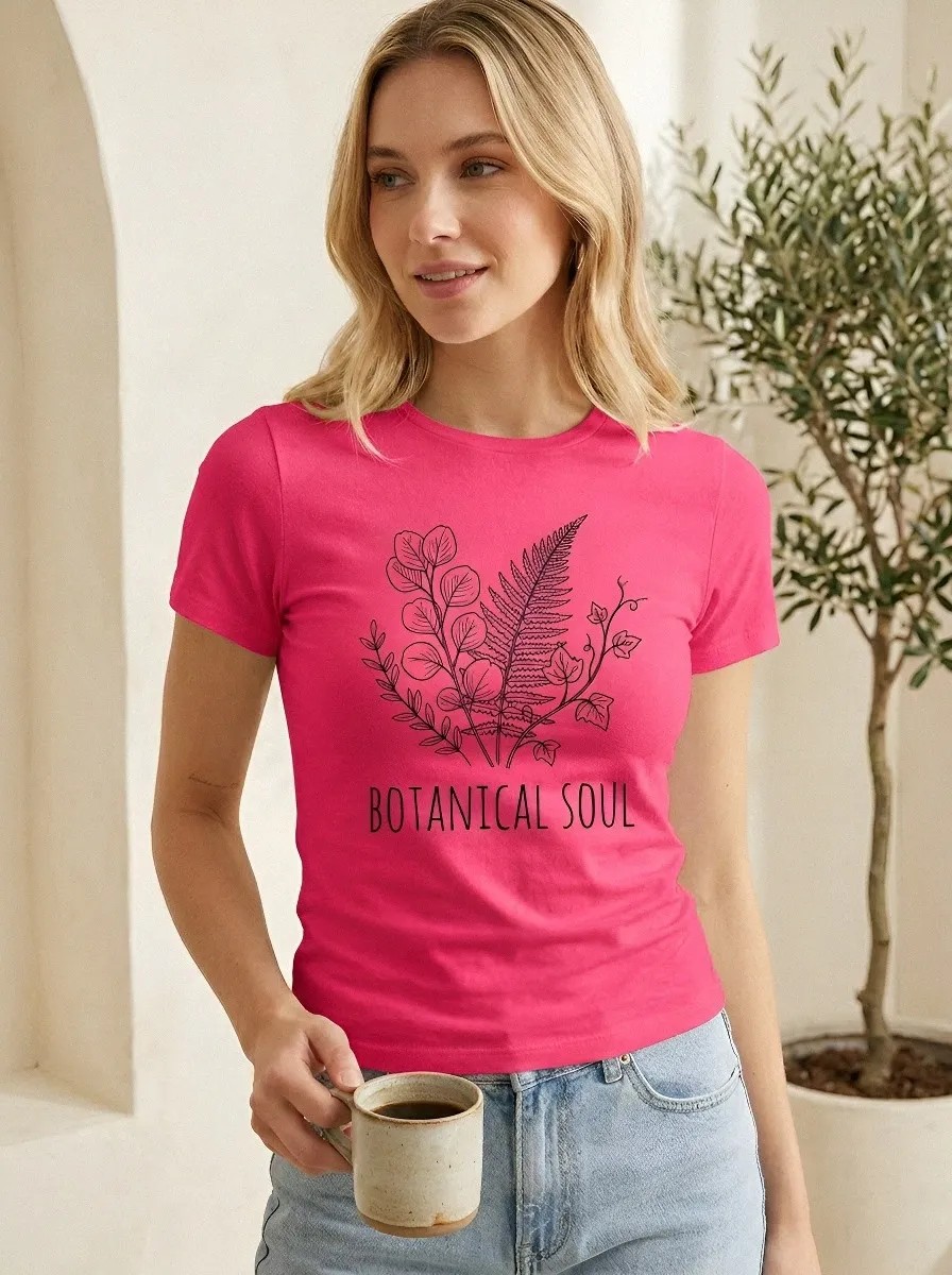 Botanical Soul Fern T-Shirt Relaxed