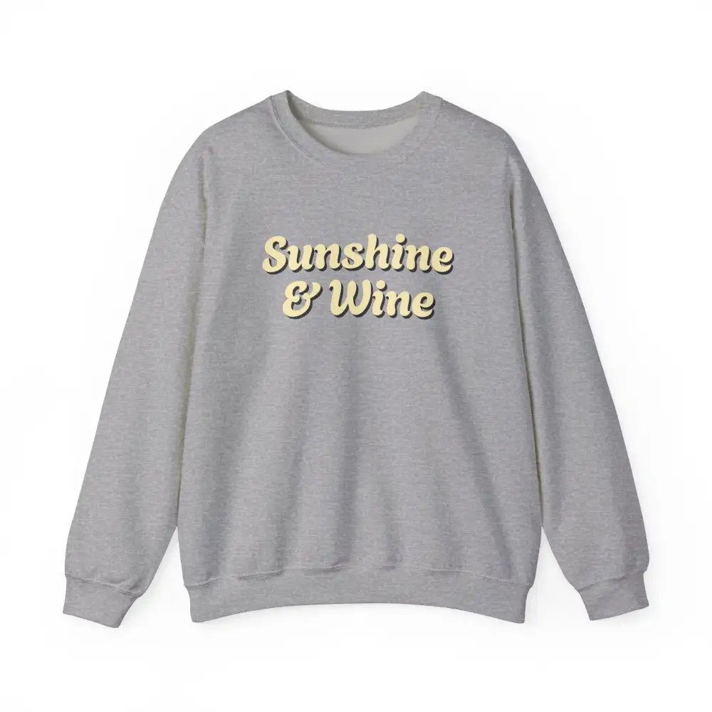 Wine Glow Graphic Sweatshirt
