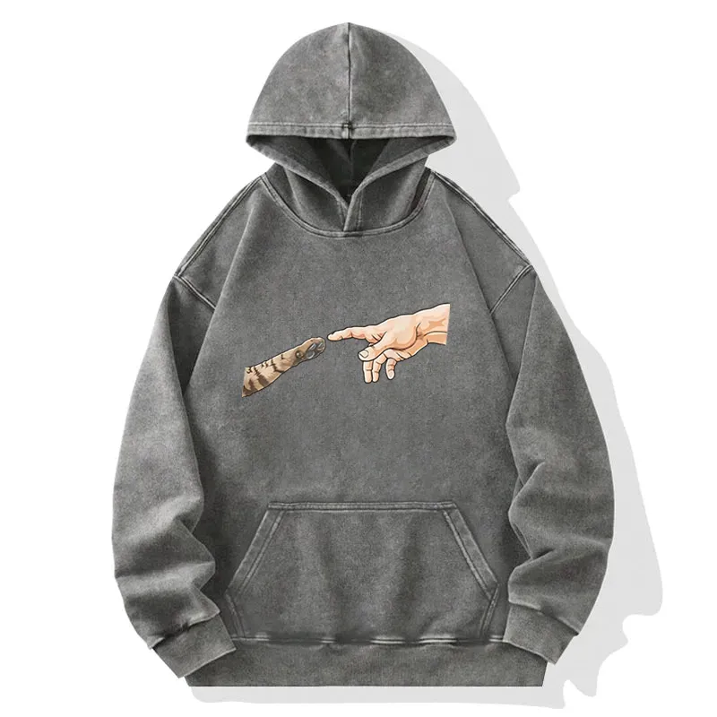 Classic Art Cat Hoodie