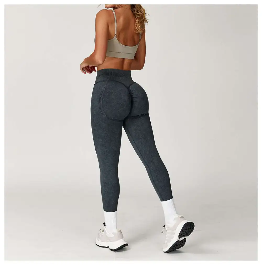 Stonewashed Active Leggings
