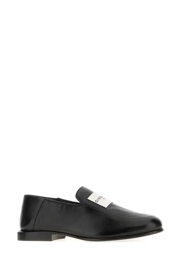 Lamb Leather Tapered Toe Loafers