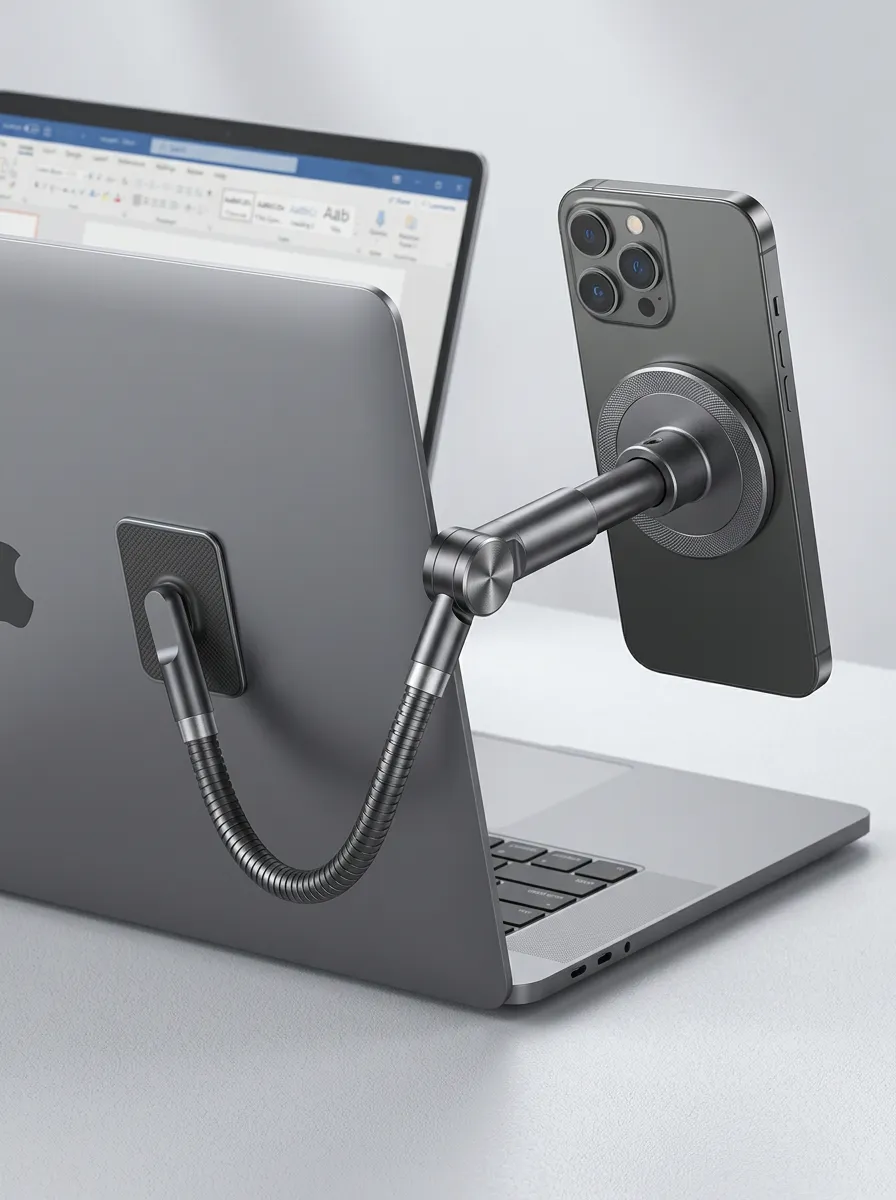 Magnetic Phone Holder Side-Mounted Adjustable