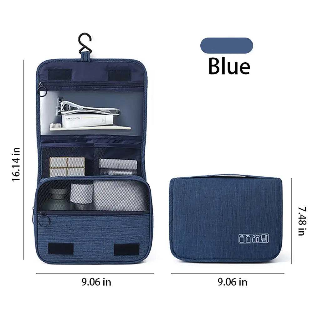 Multi Compartment Hanging Toiletry Bag