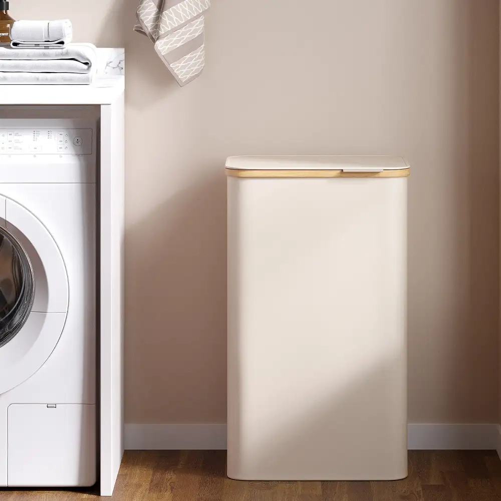 Lidded Foldable Laundry Storage Hamper