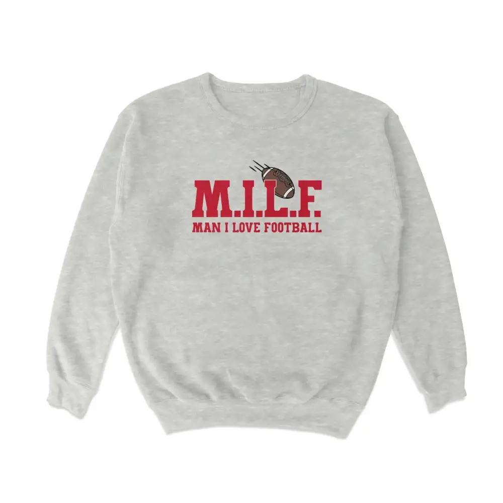 Football Love Graphic Crewneck