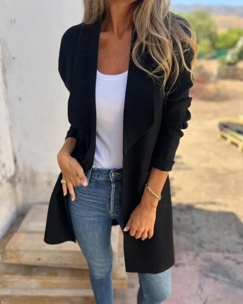 Longline Knit Cardigan