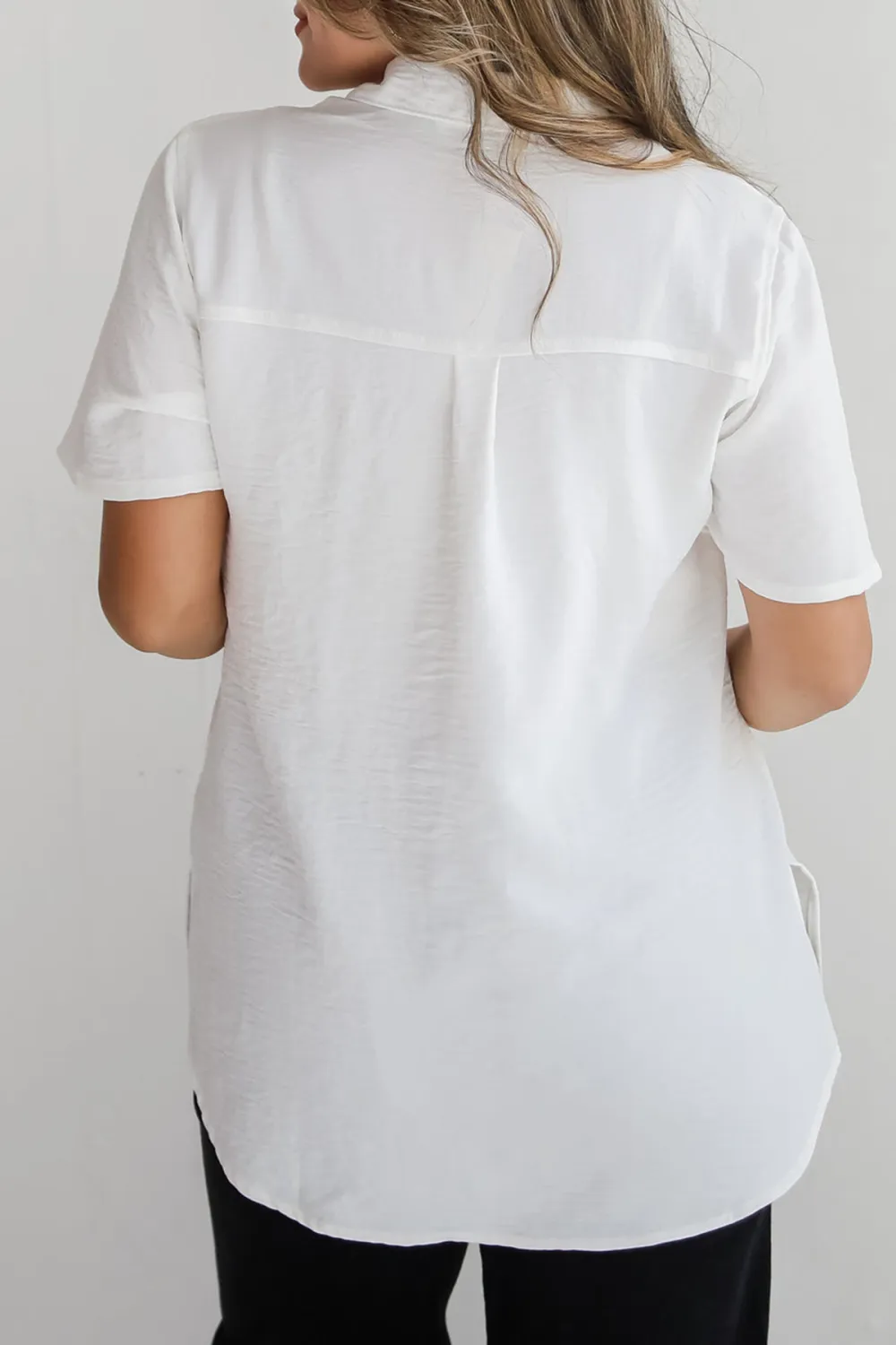 Daily Button-Up Blouse