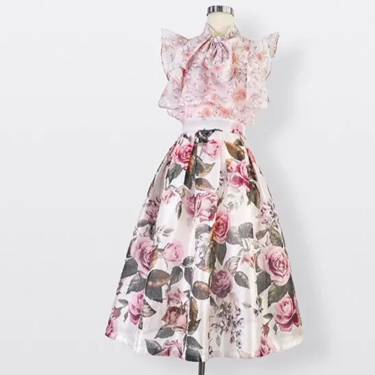 Airy Casual Everyday Casual Skirt