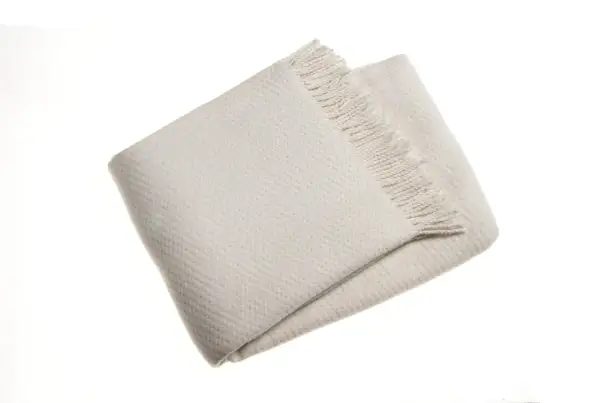 Textured Cotton Blend Blanket