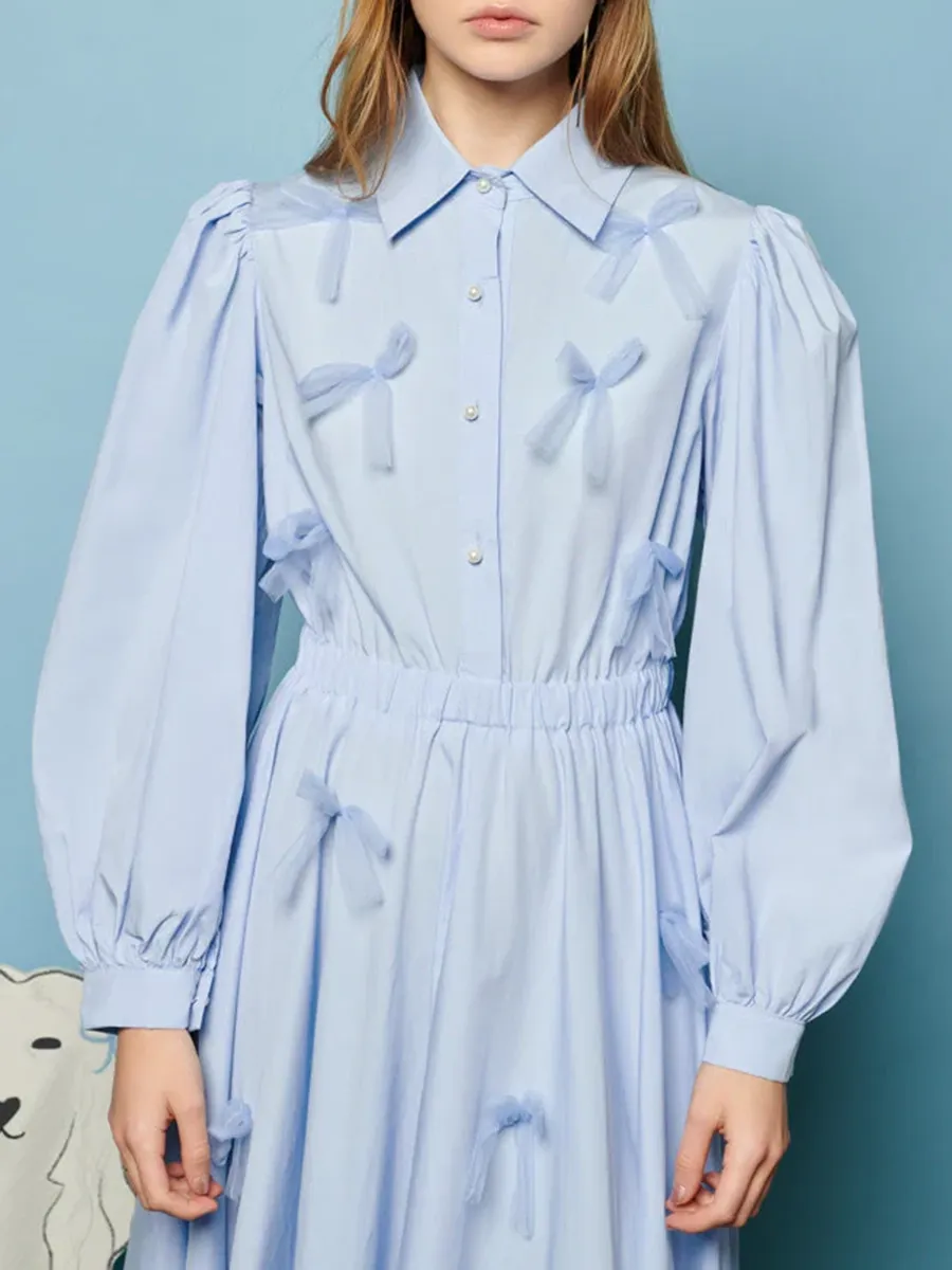Bow Midi Dress