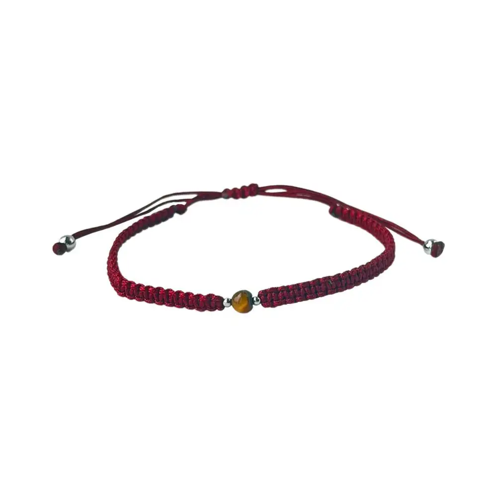 Braided Rope Braided Tiger-Eye Bracelet