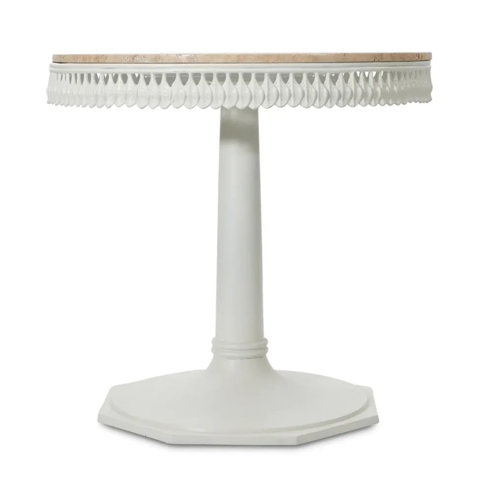 Textured Refined Classic Side Table