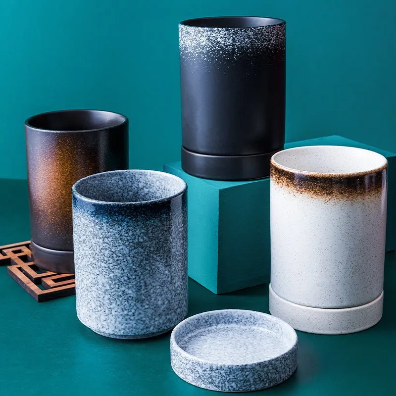 Minimal Ceramic Utensil Holder
