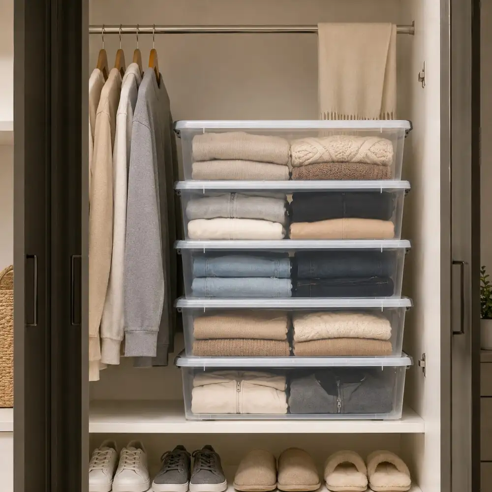 Underbed Bins With Lids
