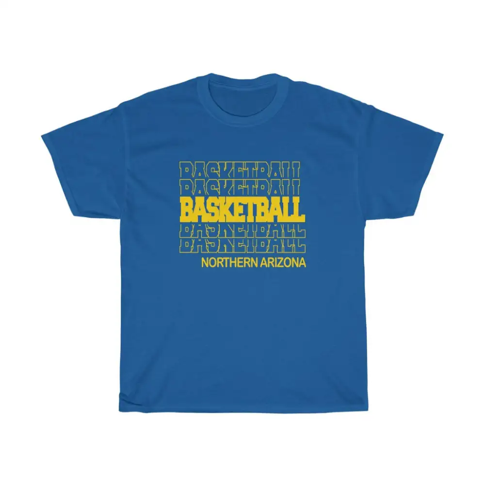 Basketball Northern Arizona in Modern Stacked Lettering