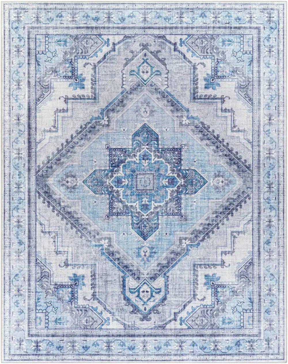 Traditional Area Rug Room Floor Accent
