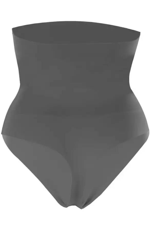 Laser Cut Solid Shapewear Panty