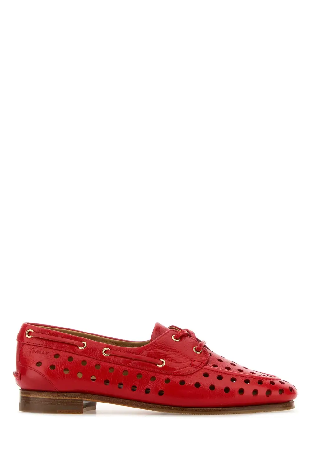 Perforated Leather Derby Shoes
