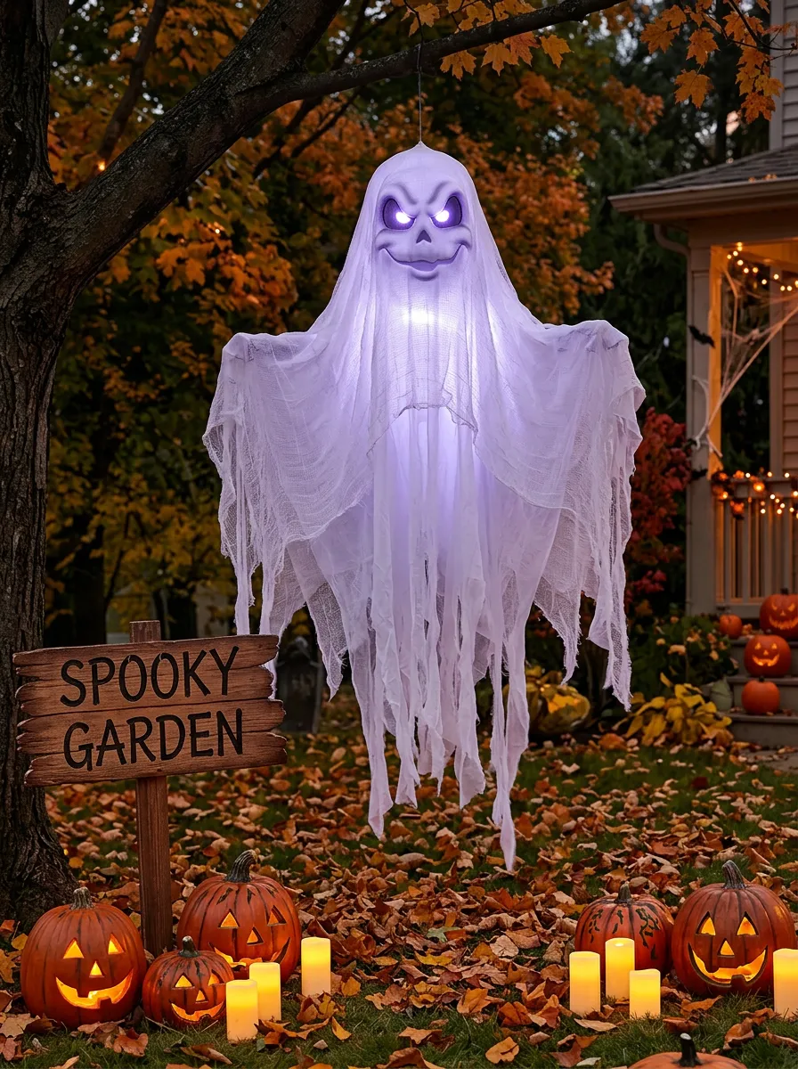 Ghost LED Halloween Yard Decoration
