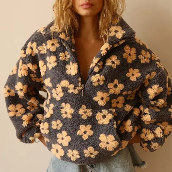 Oversized Floral Jacket