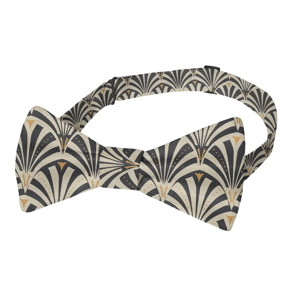 Fanfare Geometric Motif Bow Tie