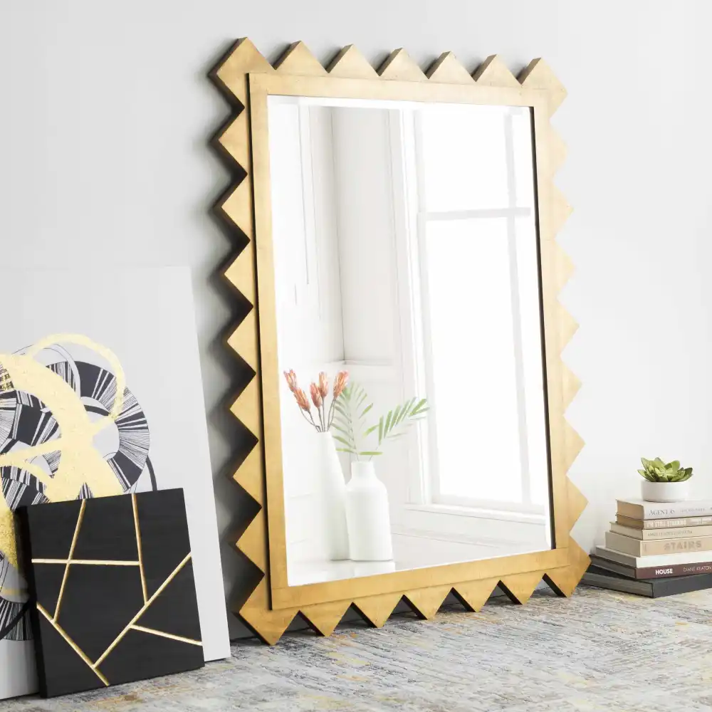 Traditional Manufactured Wood Frame Mirror