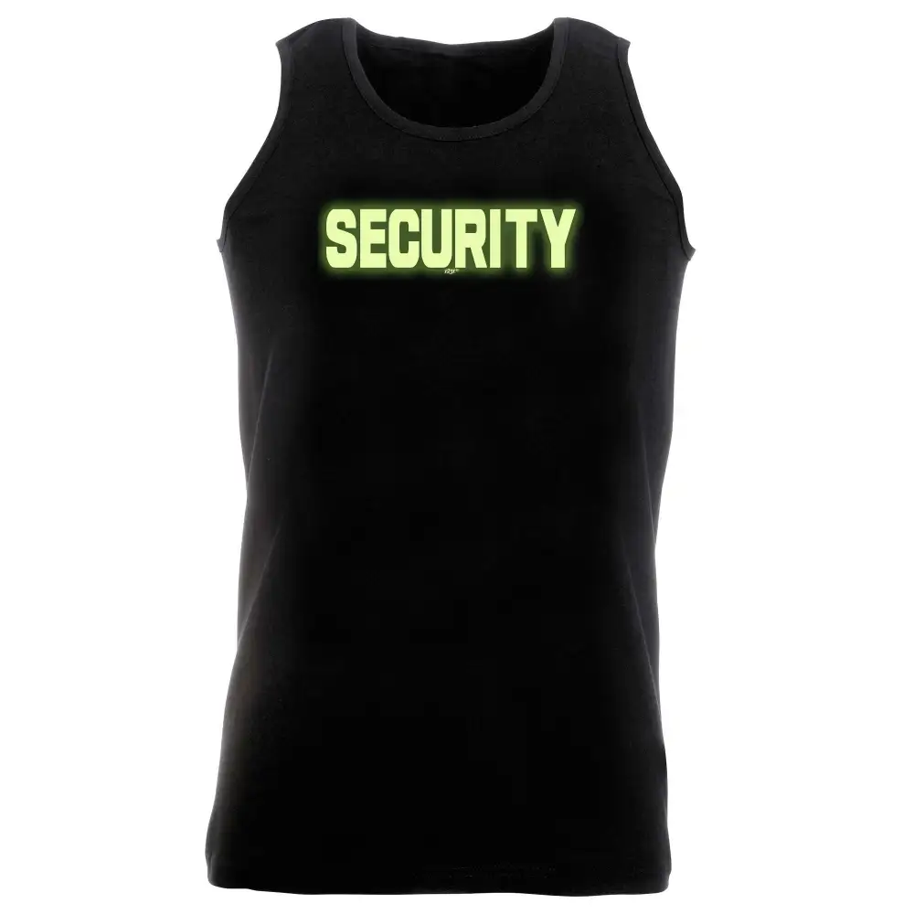 Security Statement Graphic Tank Top