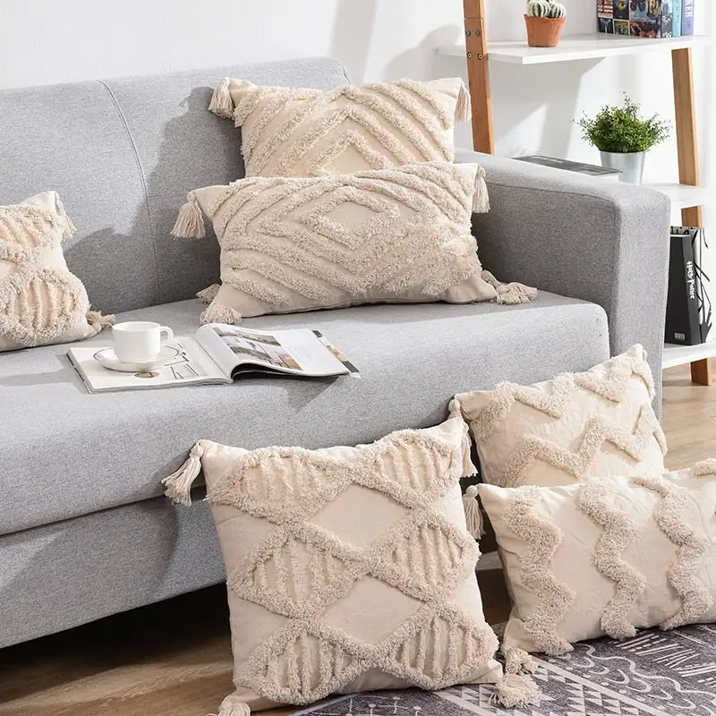 Tassel Boho Pan Decorative Throw Blanket