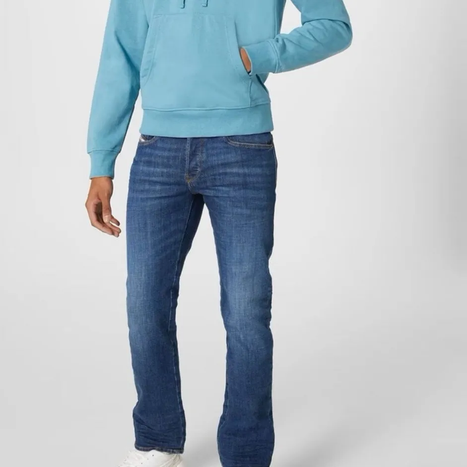 Classic Straight-Leg Denim Jeans