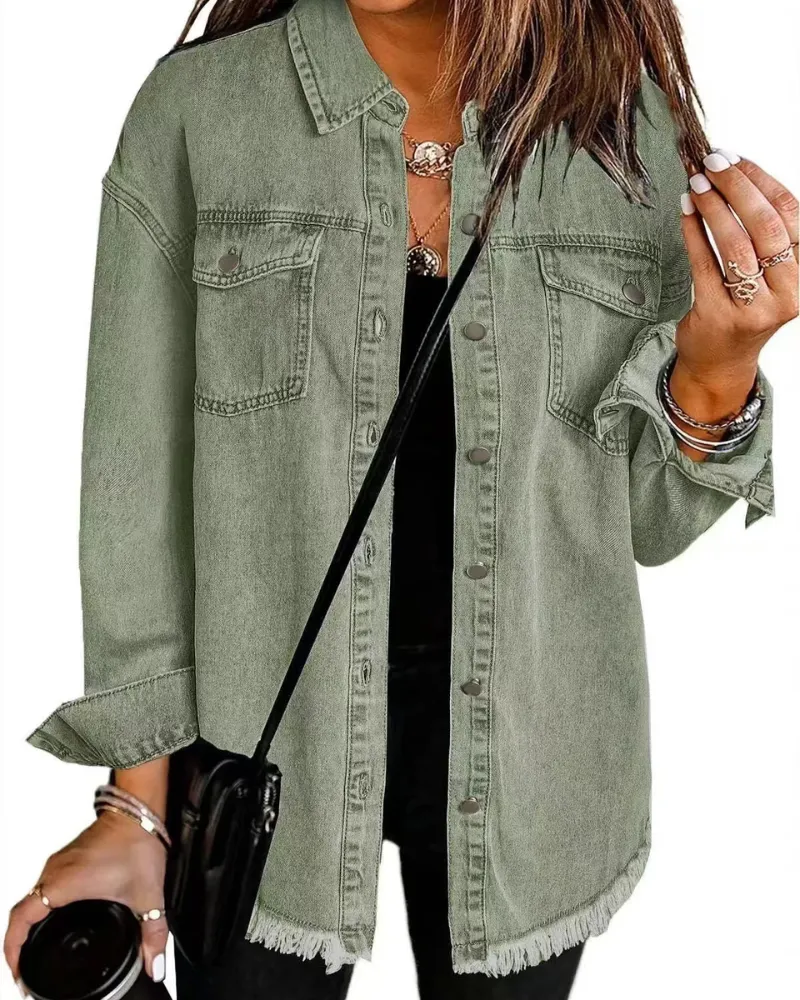 Denim Structured Coat