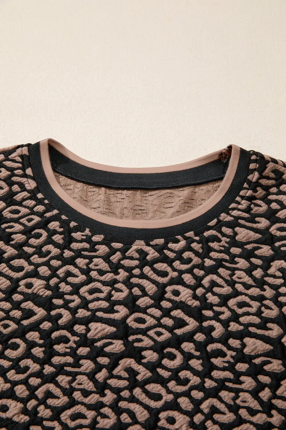 Wearable Cut Animal Print Mini Dress