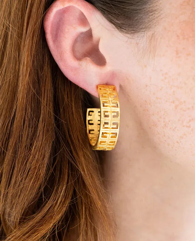 Hoop Key Fashion Earrings