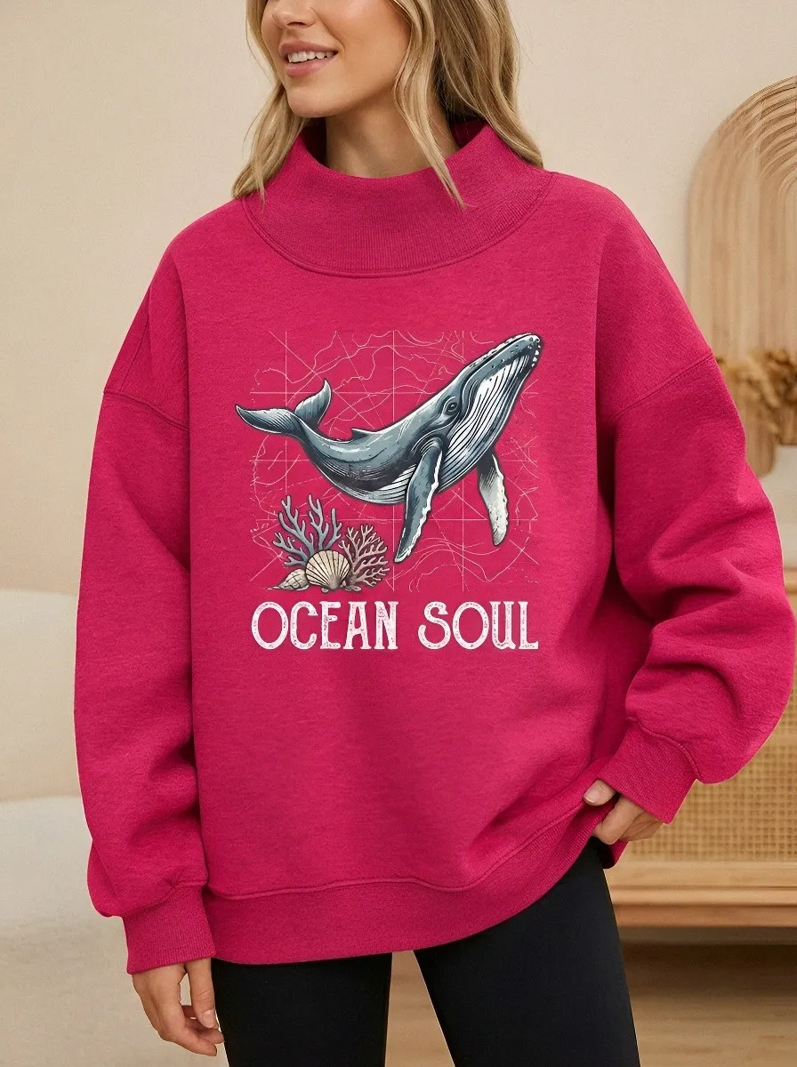 Ocean Soul Whale Sweatshirt