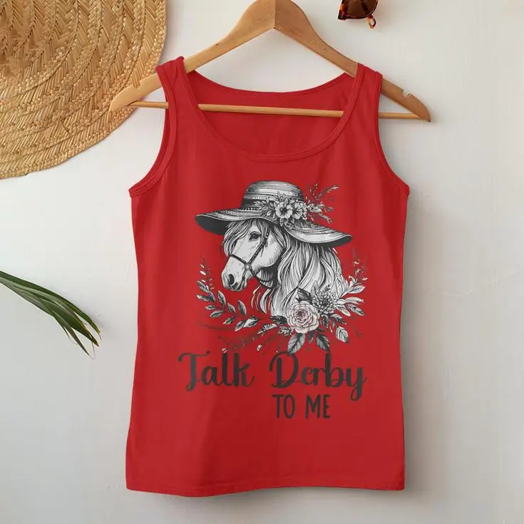 Floral Horse Women Tank Top